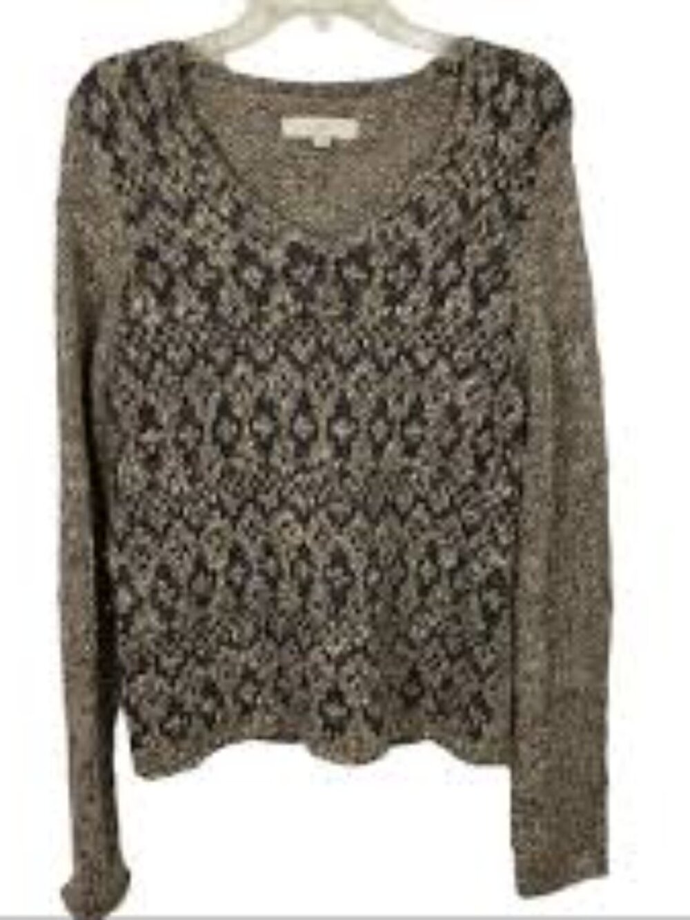 Ann Taylor Loft alpaca wool v-neck sweater size Small‎